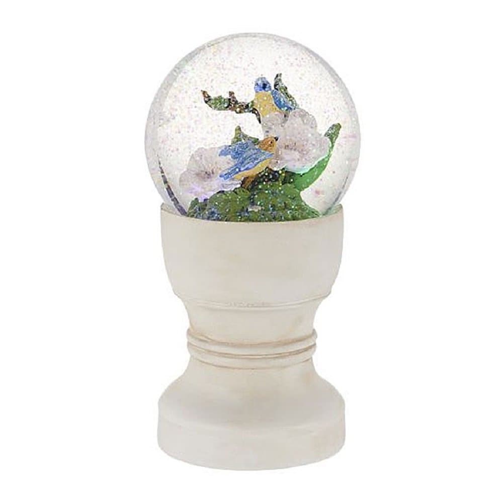 Bethlehem Lights Bluebird Water Globe Glitter Spring LED Light Up with Timer