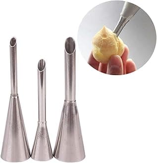 Symphony Wire Tips, Stainless Steel Icing Piping Nozzles For Pastry Fondant Tools (Puff Piping)