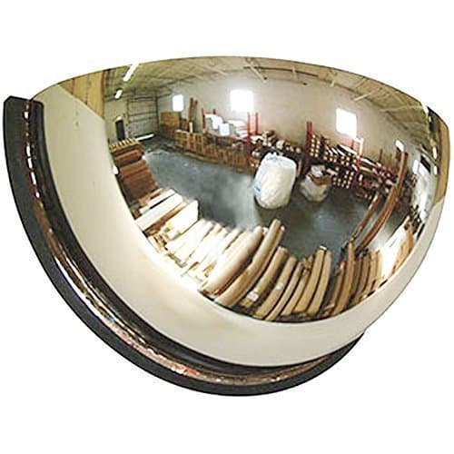 80cm Ceiling Wall Half Mirror Dome Hemisphere Panoramic Convex Shop Security by Edenstar