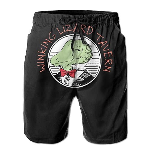 Man's Winking Lizard 2017 Lastest Young Beach Shorts