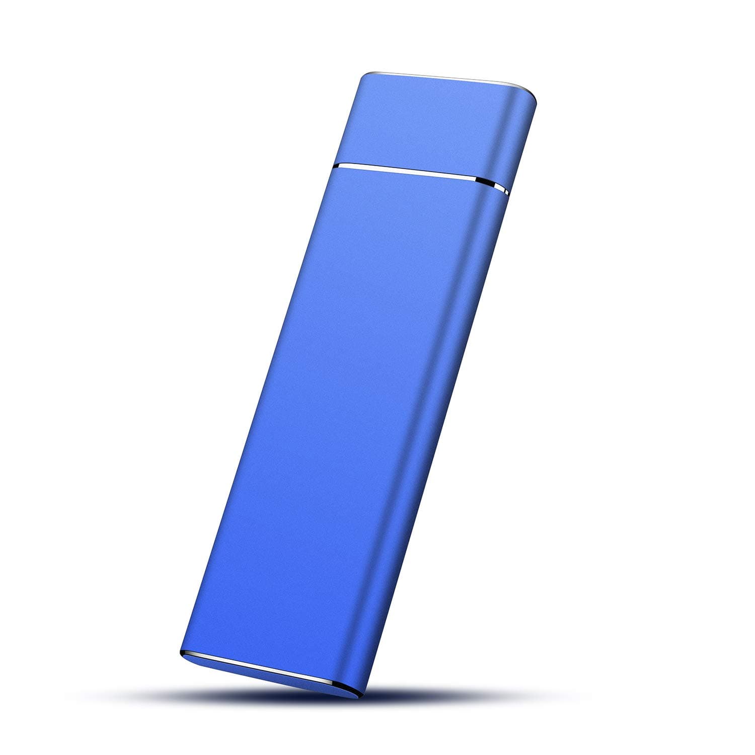 External Hard Drive, Hard Drive Portable USB 3.1 Data Storage Compatible with PC, Laptop and Mac (2TB, Blue)