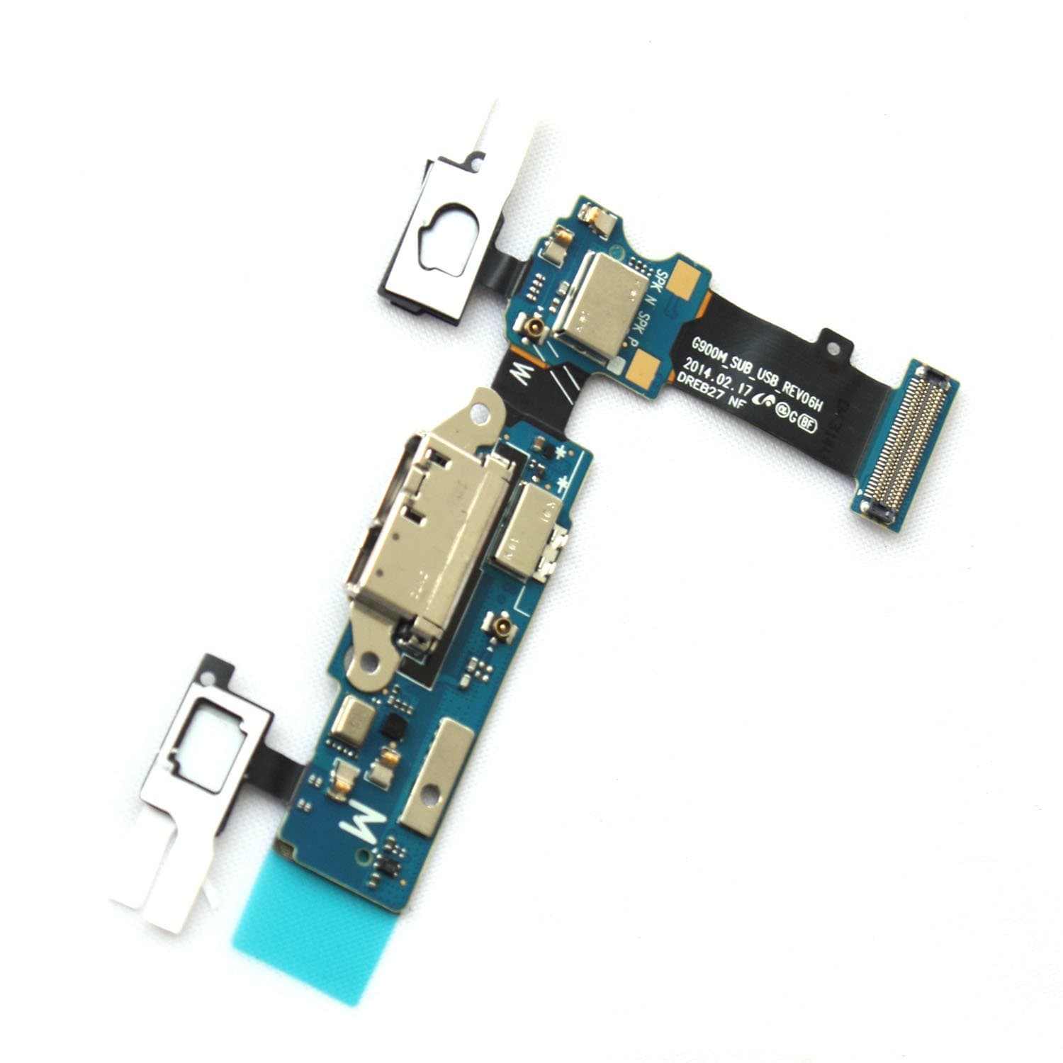 New USB Charger charging Port Dock Mic Microphone flex Cable For Samsung Galaxy S5 G900M USA Cell Phones Parts