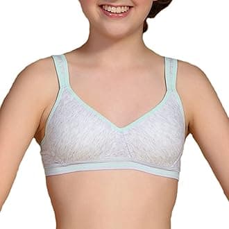 Big Girls Training Bras Slim Soft Cup Hasp Teen Small Vest Design Wireless Bra