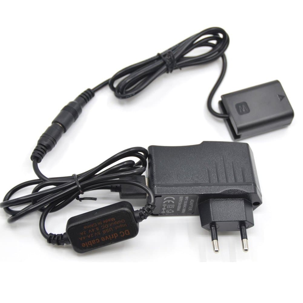 5V-8.4V AC-PW20 USB Cable+NP-FW50 Dummy Battery DC VG-C2EM Grip for Sony NEX3 NEX 5 7 SLT-A33 A55 SLT-A35 a7/7R a7II a6000 a3000