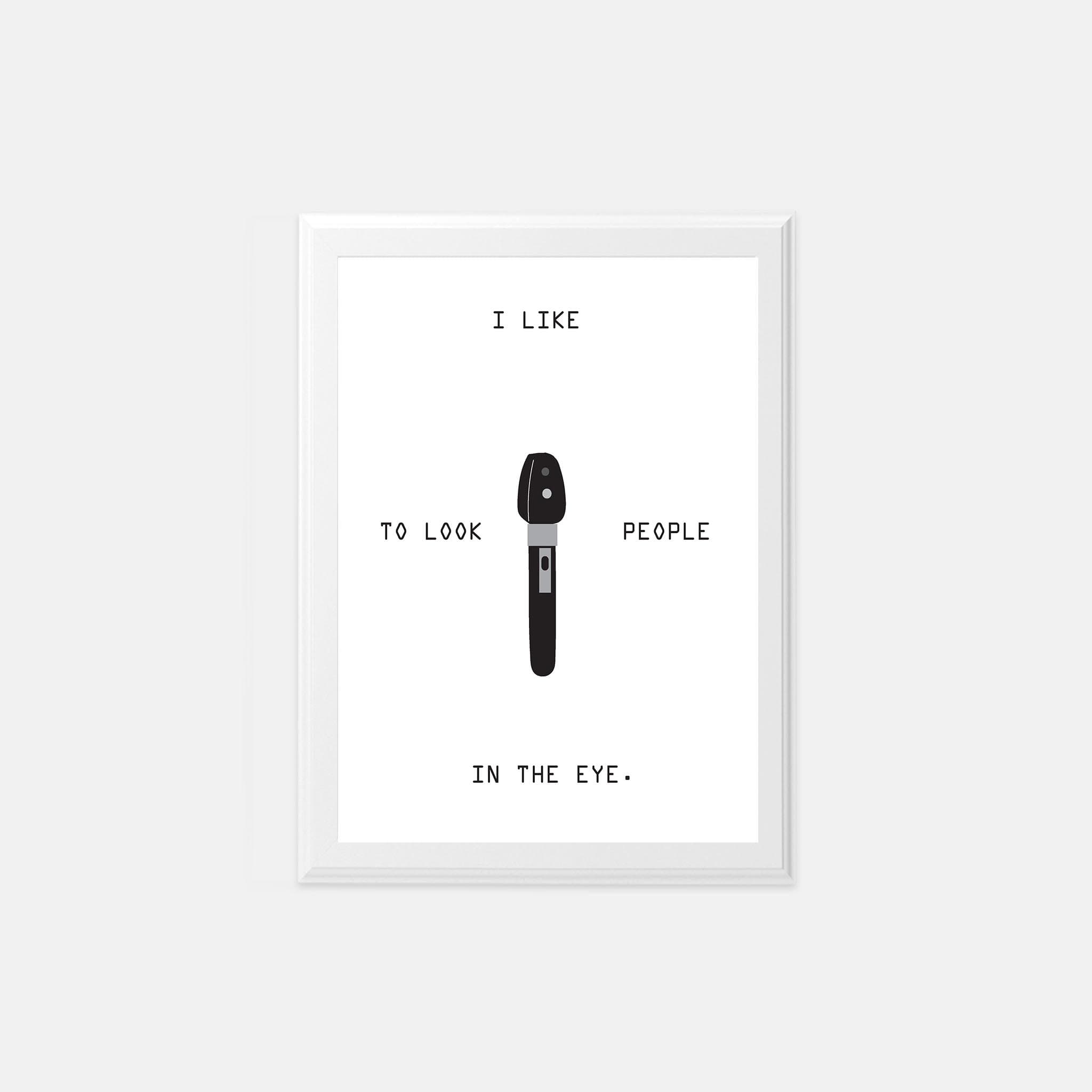Funny Ophthalmology Print