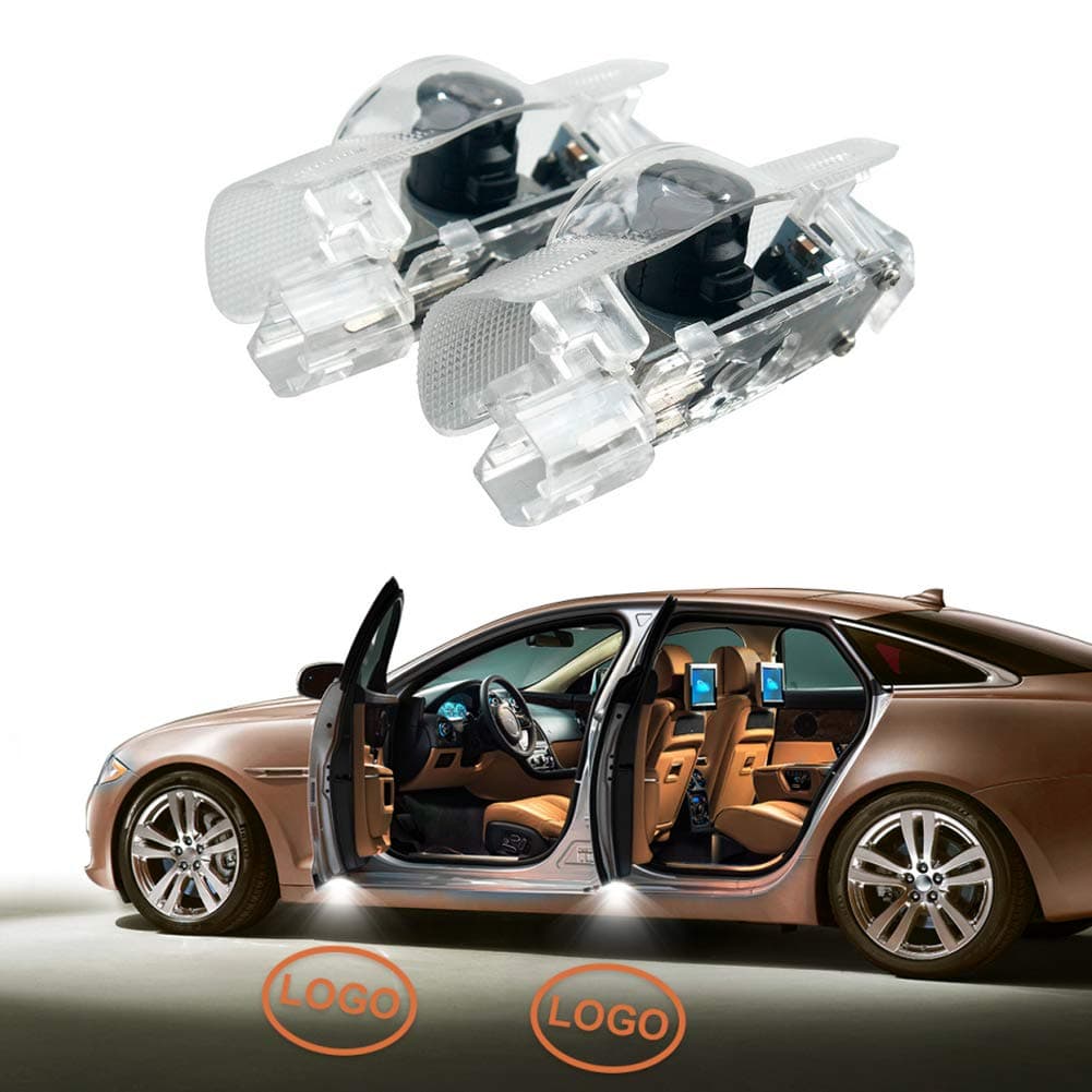 KRADA Car Door LED Logo Light Projector Ghost Shadow Welcome Lights for Infiniti FX G M EX Q50 Q60 Q70 QX50 QX70 QX80 Emblem Courtesy Step Lights Kit Replacement（2 pack)