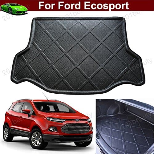1pcs Car Mat Cargo Liner Car Boot Mat Cargo Mat Trunk Cover Trunk Liner Tray Floor Mat Carpet for Ford Ecosport 2018 2019 2020 2021 2022 2023
