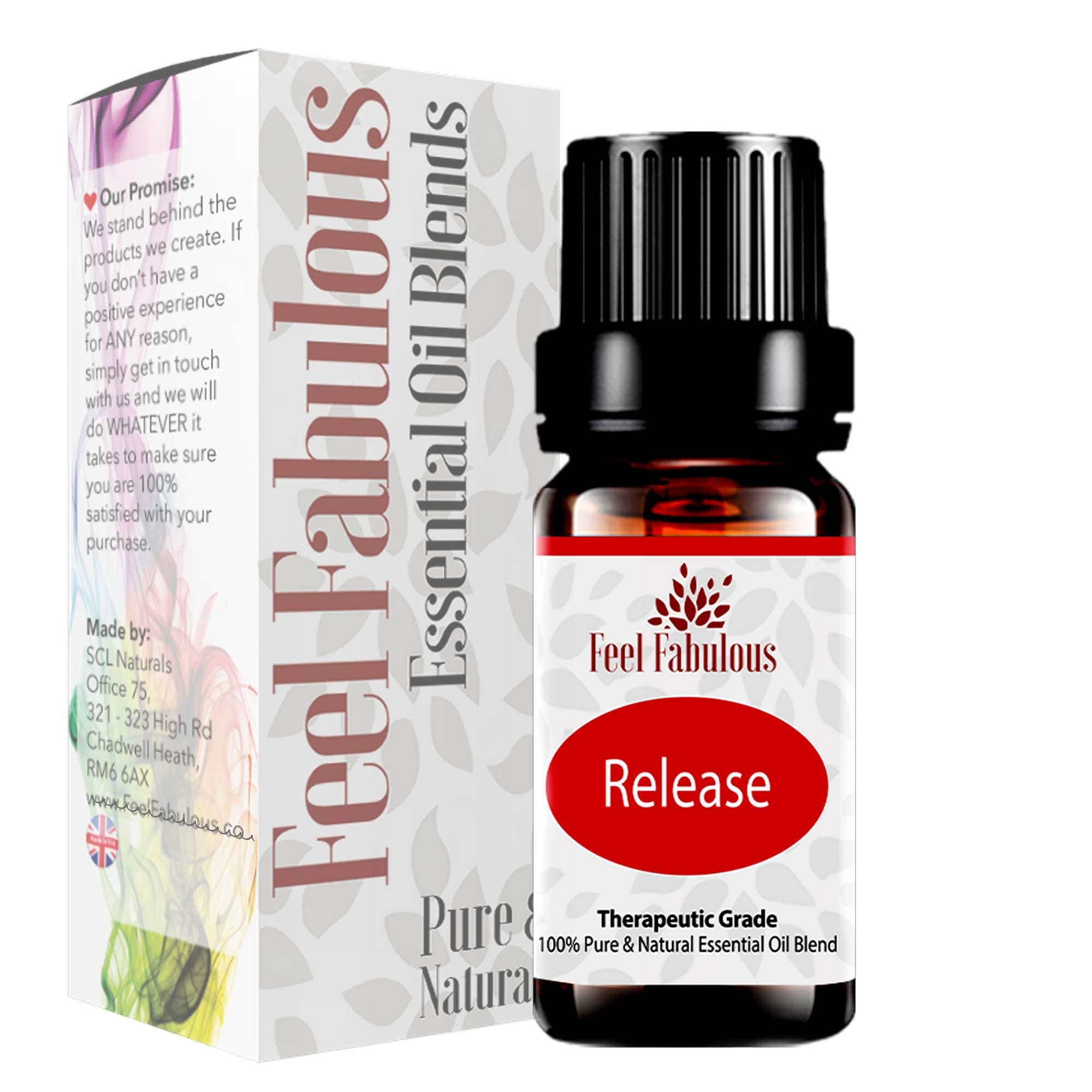 Release essential oil blend to clear and refresh the head - Strong, Undiluted Blend of Peppermint, Lavender and Spearmint Essential Oils