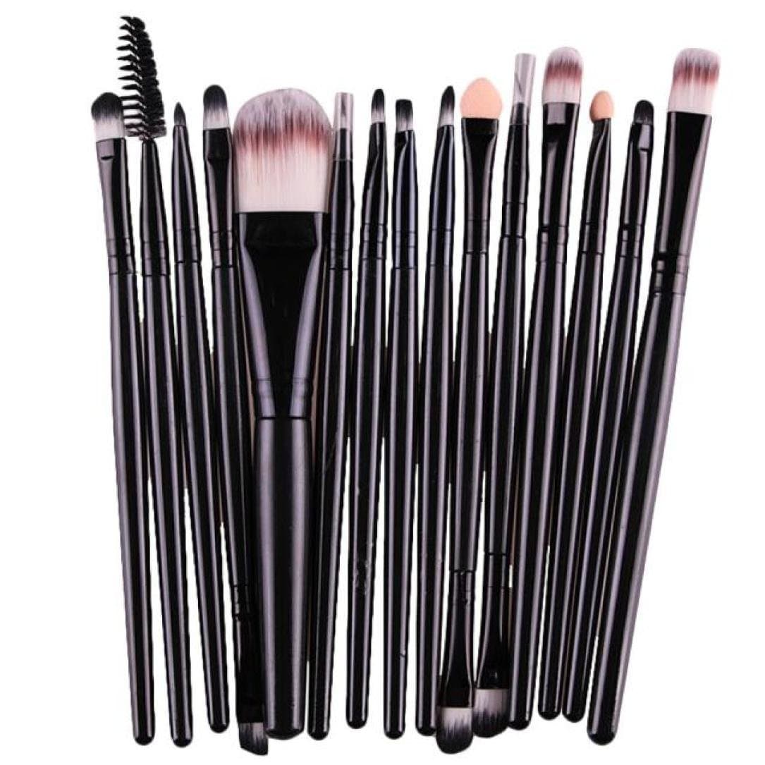 Makeup Brushes, 15 pcs/Sets Eye Shadow Foundation Eyebrow Lip Brush Makeup Brushes Tool
