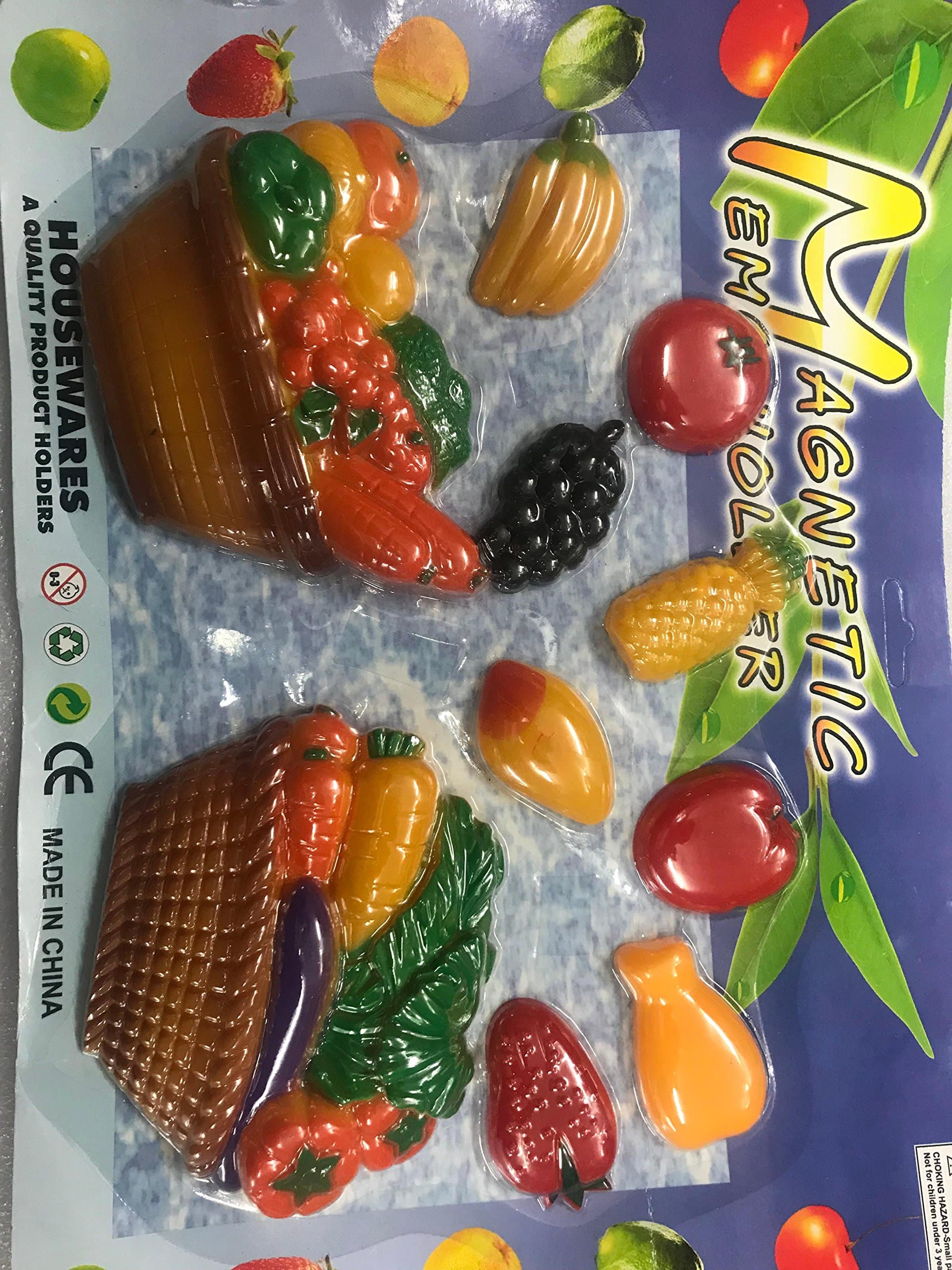 inker fruit fridge magnets