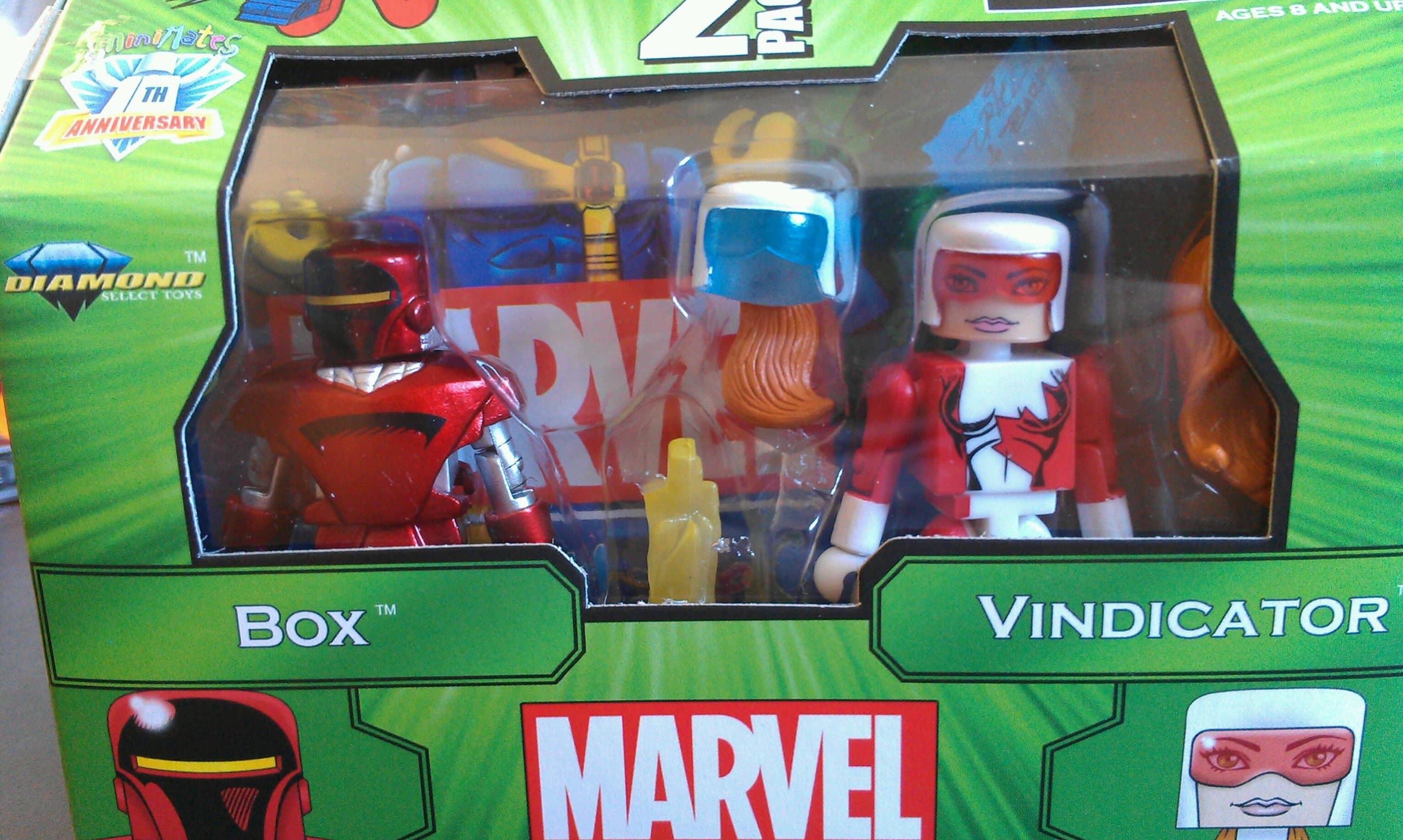 Exclusive Marvel Minimates Wave 14 - Hudson and Box