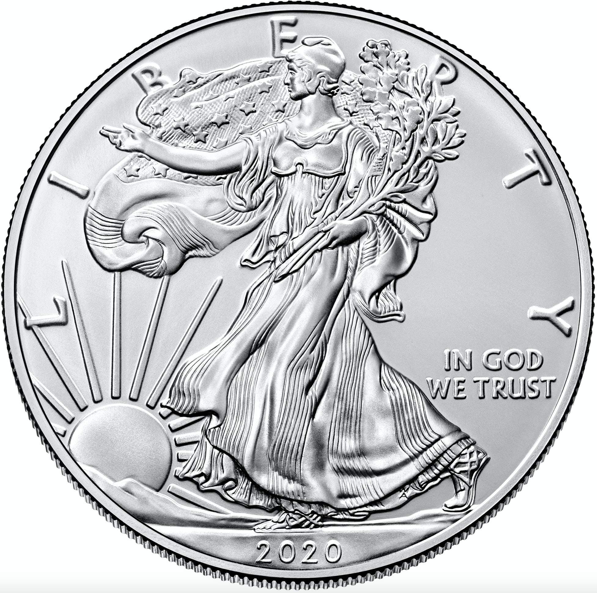 American Eagle 1 oz Silver Coin 2020