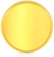 Bhima Jewels 24K 999 Purity Plain Flower Coin 0.5g