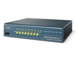 ASA 5505 Unlimited-User Security Plus Bundle Includes 8-Port Fast Ethernet Switch, 25 IPsec VPN Peers, 2 SSL VPN Peers, DMZ, stateless Active/Standby high Availability, DES License