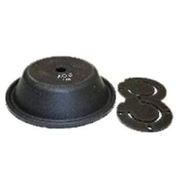 Diaphragm + Flapper Valves for Guzzler '400D Hand Pump