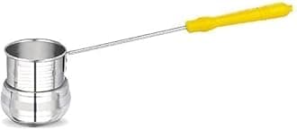 Stainless Steel Spoon, Canteen Server and Water Dispenser Ladle, Water Serving Spoon (250ml) (2)