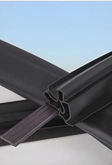 ENOYE Universal Door Seal Set Magnetic Seal Rubber Seal for Clamping in The Fridge,Grey