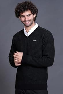 GODFREY V Neck Full Sleeve Sweater for Man Winter Pullover