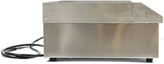 3000W Electric Commercial Grill Griddle Flat Hotplate Temperature Adjustable Stainless Steel Nonstick Large Cooking Surface Restaurant Grill BBQ Thermostat