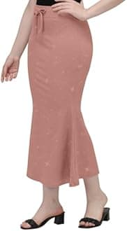 Mehrang Microfiber Saree Shapewear Petticoat for Women, Cotton Blended Shape Wear Dress for Saree