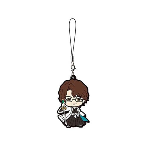 Bleach Rubber Mascot Strap - Aizen Sousuke