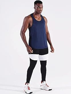 NELEUS Men's Workout Running Shirt (Pack of 3)