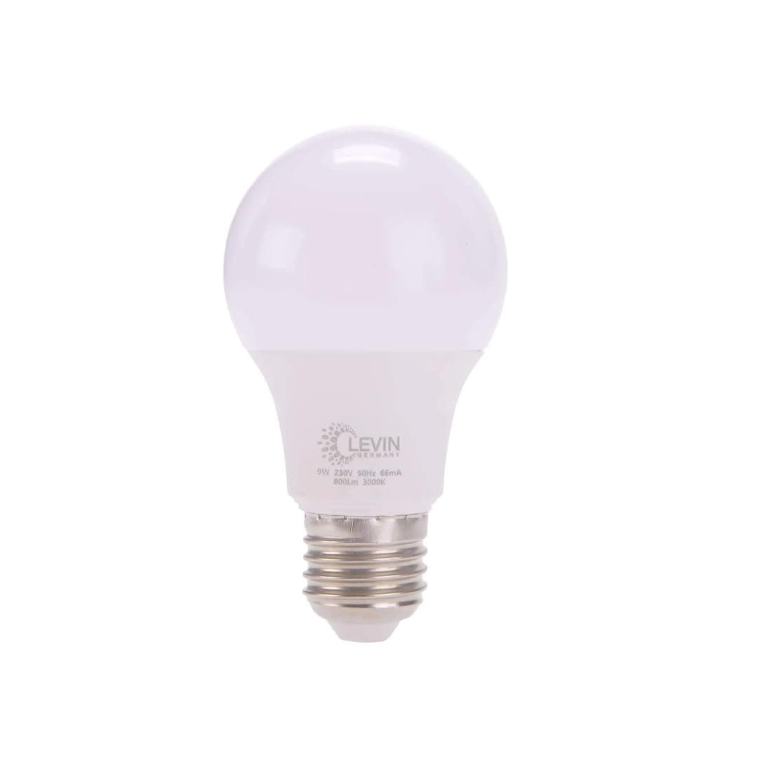 Germany LED Bulb 9W E27 – 3000K Warm White | 60W Equivalent | Energy Saving A+ | 20000h Lifetime | 95 Lm/W | No UV or Mercury | CRI > 80 | Pack of 3 | 2-Year Warranty