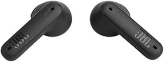 JBL JBLTFLEXBLK, Standard, Wireless Noise Cancelling Earbuds - Black