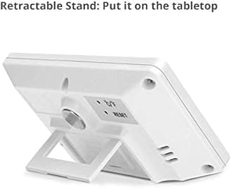 Digital Thermometer Indoor Hygrometer Room Temperature Monitor Humidity Gauge with Big Screen Stand Wall Hanging Magnet Greenhouse House Kitchen Car (3 Pack)