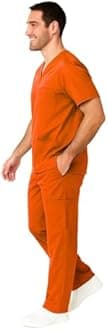 M&M SCRUBS Men Scrub Set Medical Scrub Top and Pants