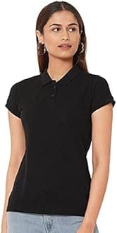 Wear Your Opinion Womens Polo Collar Neck T-Shirt Top