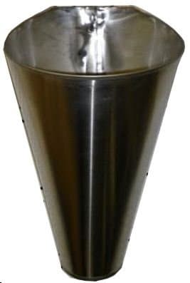 M2 Stainless Steel Chicken/Poultry Processing Restraining Killing Funnels Cones