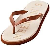 Neeman's Eco Classic Slippers for Men | Lightweight & Comfortable Flip Flops | Anti-Skid Rubber Sole | Soft Daily Slippers for Men | Durable, Flexible & Stylish Casual Wear