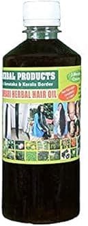 BRUNGAMALAKA HERBAL PRODUCT Neelambari Herbal Hair Oil with Bhringraj, Brahmi & Neelambari - 500 ml Pack