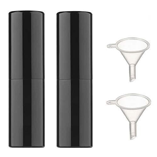 Travel Perfume Bottle 20ml Refillable Perfume Atomiser Bottle 2 Pack - Mini Perfume Spray Bottle Spray Atomizer Perfume Bottle - Portable Metal Shell Spray Bottle with Funnel Pump