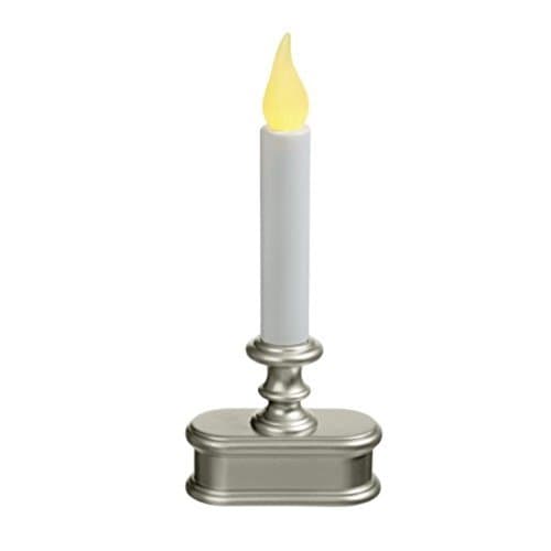 Celebrations Small Base Led Candle Pewter