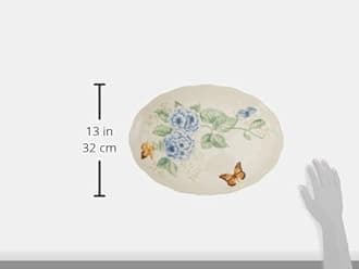 Lenox Butterfly Meadow 16-Inch Platter, White -