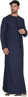 Emarati Thobe Kandura Jubba Jalabiya Traditional Dishdasha Hand Stitched in Premium Fabric for Men