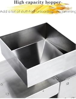 SaCLi cold extraction machine mini oil machineIntelligent commercial household oil press fully automatic nut seed crushing olive oil press voltage 110V(Color:110V)