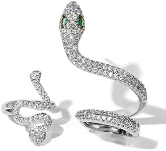 Gold Cuff Earrings for Women Cartilage Ear Cuff CZ Adjustable Ear Clip Wrap Around Earring No Piercing