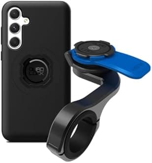 Quad Lock Out Front PRO Bike Phone Holder Kit with MAG Phone Case for Samsung Galaxy A35