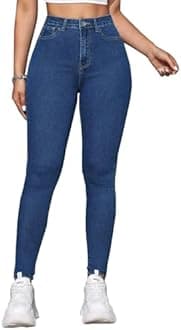 TOPLOT Skinny Fit Jeans for Women