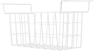 Orgneas 16.5 Inch Freezer Organizer Bins for Chest Freezer Refrigerator Basket Storage Rack Bins Deep Freezer Metal Wire Baskets 2Packs