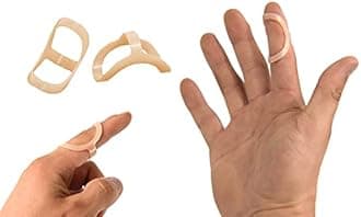 Brace On EZ Finger Splint, Finger Brace for Injuries and Support, Pinky Finger Splint, Essentials Pack, Higher Sizes 8, 9, 10, 11, 12, 13, 14, 15