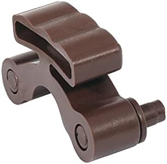 cyclingcolors 1x Bed Slatted Holder Cap Frame 55mm Damper Flexible Plastic Rubber Brown Slat