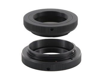 T2 T Mount Lens to EOS Adapter (Black)