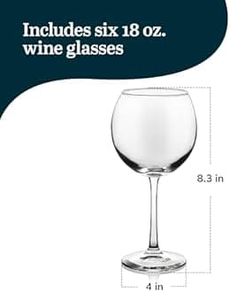 Libbey Vina 6-piece Red Wine Glass Set