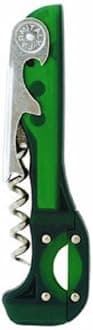 Franmara Translucent Green Two-Step Corkscrew with Foil Cutter