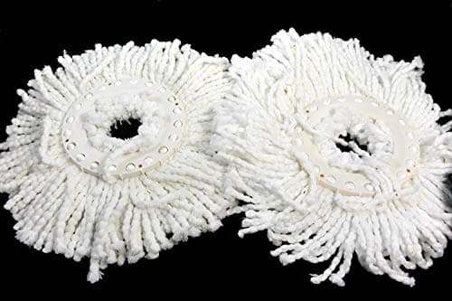 PRO 360 Rotating Spin Magic Mop - Dual Drying Version Replacement Mop Heads (Pro 360 Clean)- 2 Pack