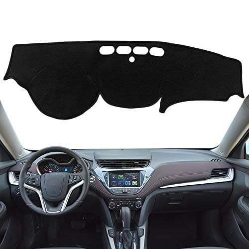 Autoxrun Black Dashboard Dash Protector Dash Mat Sun Cover Pad Fits 2016-2018 Chevrolet Malibu